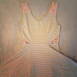 Cotton and crochet sundress